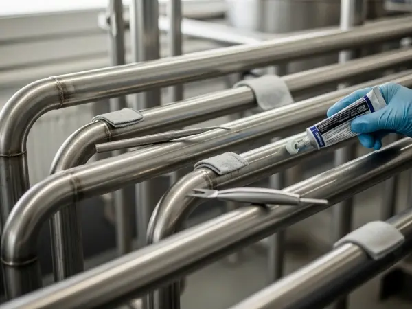 stainless steel maintenance, stainless steel cleaning methods, pipe corrosion prevention, passivation treatment, industrial pipe care, removing rust from stainless steel